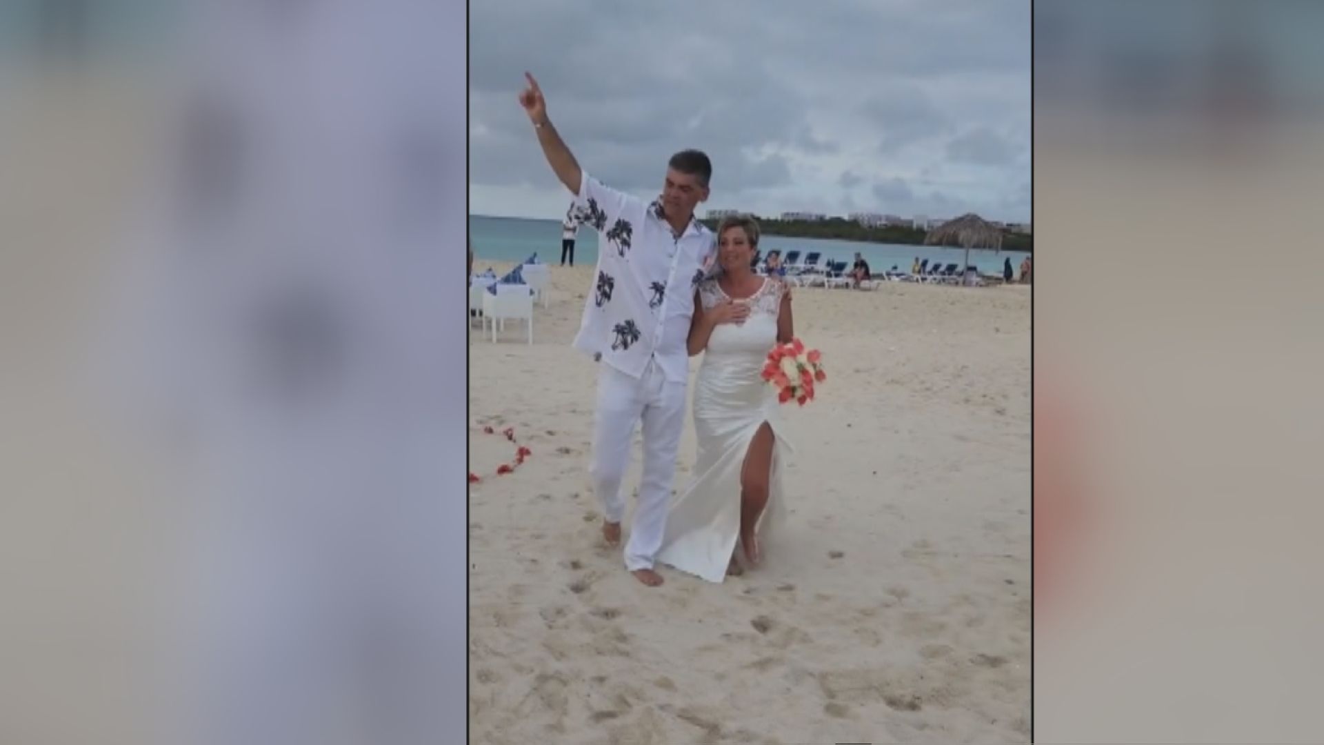 Couple gets married in Cuba despite lost luggage Watch News Videos Online pic image